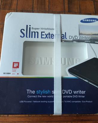 Lettore DVD Samsung Slim External BIANCO