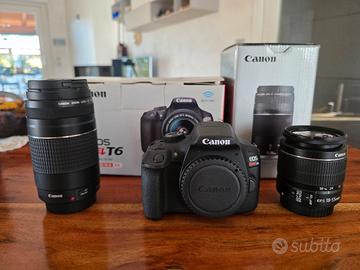 Canon Rebel T6 o Eos 1300D + Obiettivi