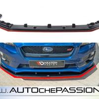 Splitter/Spoiler anteriore V4 per Subaru Impreza W
