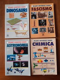 Manuali Atlanti Scientifici Giunti IN BLOCCO