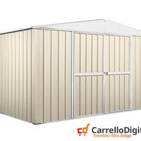 Box in lamiera di Acciaio 360x260cm 9mq avorio