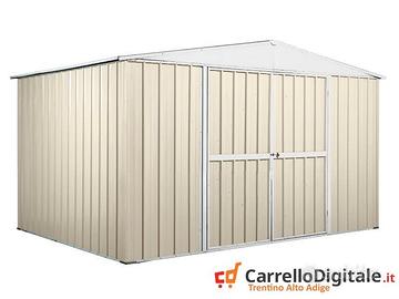 Box in lamiera di Acciaio 360x260cm 9mq avorio