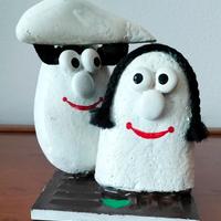 SOPRAMMOBILE VINTAGE CABALLERO E CARMENSITA 