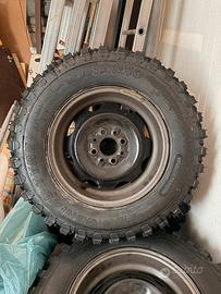 Cerchi e gomme panda 4x4