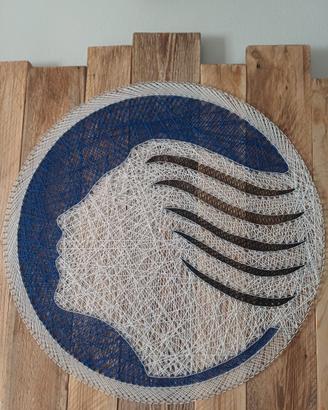 Atalanta string art