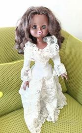 Furga Bambola Damina Nera Africa originale d'epoca