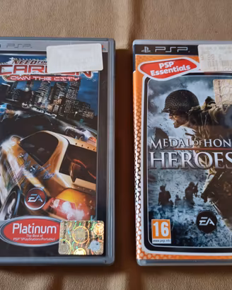 Due giochi PSP