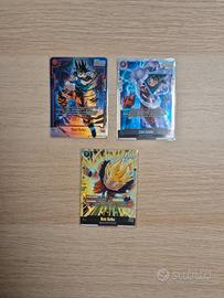 Carte Dragonball fusion world inglesi ottime condì