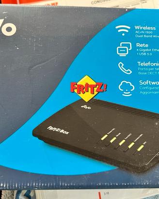 Router FritzBox 7530 WIFI /Lan + Reapeater 450 E