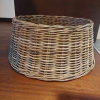 Cesta in legno per base Albero di Natale