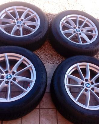 Cerchi e gomme termiche nuove 18 originali bmw