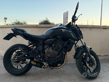 YAMAHA MT 07 BLACK EDITION 2018 