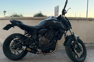 YAMAHA MT 07 BLACK EDITION 2018 