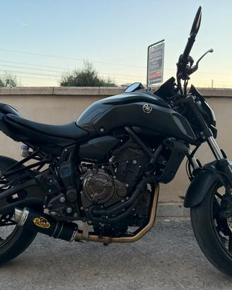 YAMAHA MT 07 BLACK EDITION 2018 