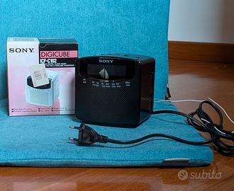 Radiosveglia SONY Digicube vintage 