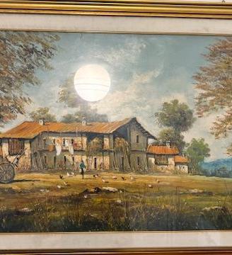 Quadro Originale olio su tela G. Lorenzi
