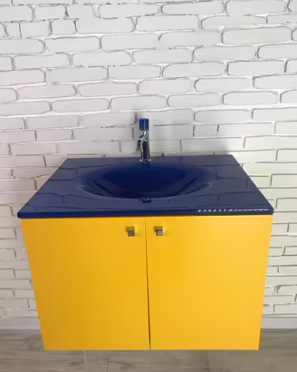 Mobile lavabo Antonio Lupi design anni ’80/’90