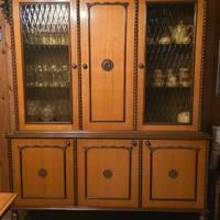 CREDENZA CON VETRINA (anni 70)