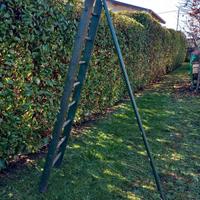 scala treppiedi in legno