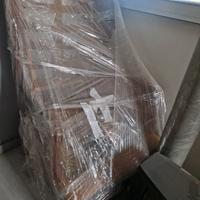 fusto legno poltrona Berger antica 
