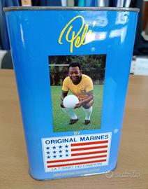 PELE' - SALVADANAIO IN LATTA - BY ORIGINAL MARINES