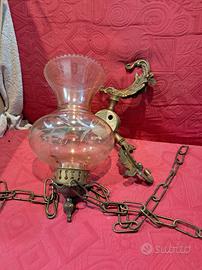 lampadario in stile marocchino anni '70