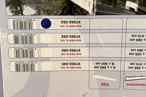 Parete frontale per veranda camper