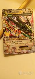 carta Pokemon rayquaza EX ps220