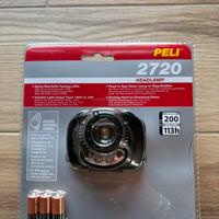 Lampada frontale da testa/casco PELI