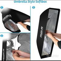 Softbox 140x30 ombrello Professionale 