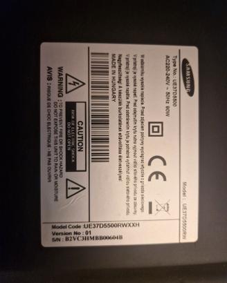 Ricambi smart tv samsung UE37D5500