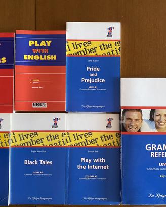 Lotto 7 libri inglese British Institutes