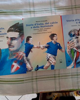 cofanetto 3 libri storia del calcio
