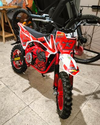 minimoto cross elettrica ncx thor evo