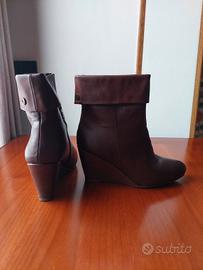 stivaletto con zeppa