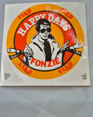 Adesivo Stoeico 1979 Fonzie Happy Days