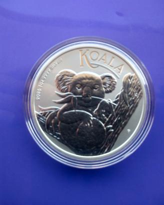 K O A L A  2026 - 1 oz. di puro e fine argento 999