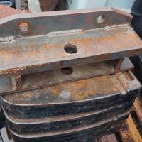 Zavorre 25 kg e supporto trattore fiat new holland