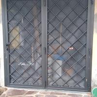 Grata di sicurezza doppia anta apertura a libro