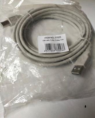 CAVI USB plug A-plug B
