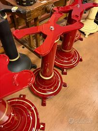 piedistalli restaurati per  affettatrice