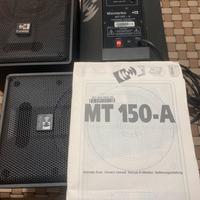 Casse amplificate  se volete ho anche il mixer.