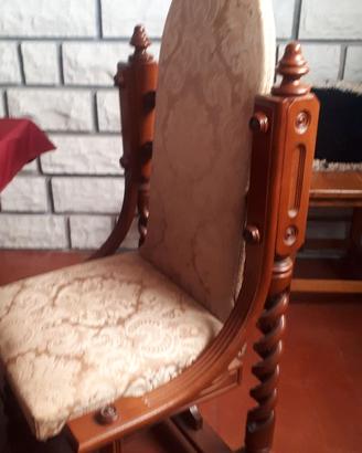 Sedie troni vintage