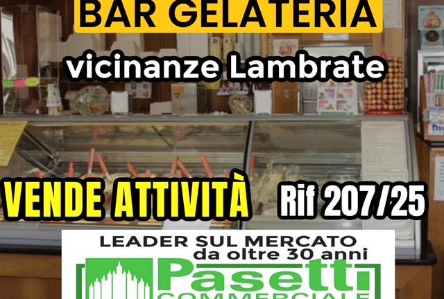 Vicinanze Lambrate, BAR GELATERIA