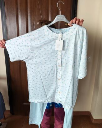 Pigiama estivo donna in cotone