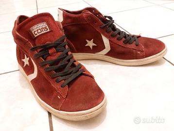 Scarpe Sneakers Converse Cons in Pelle