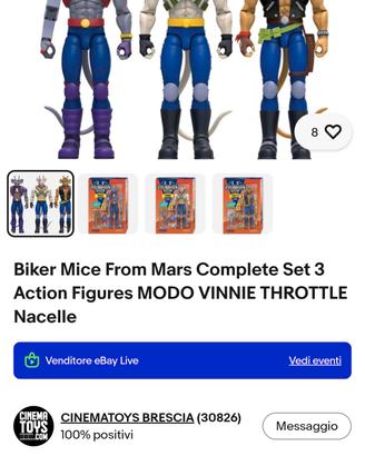 action figure  varie 3 rare