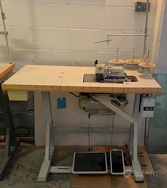 Macchina tagliacuci 4 fili industriale GLOBAL OV-6