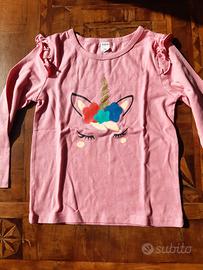 maglia bambina lunghe 5 anni SHEIN