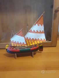Bragozzo chioggiotto in legno collezione 